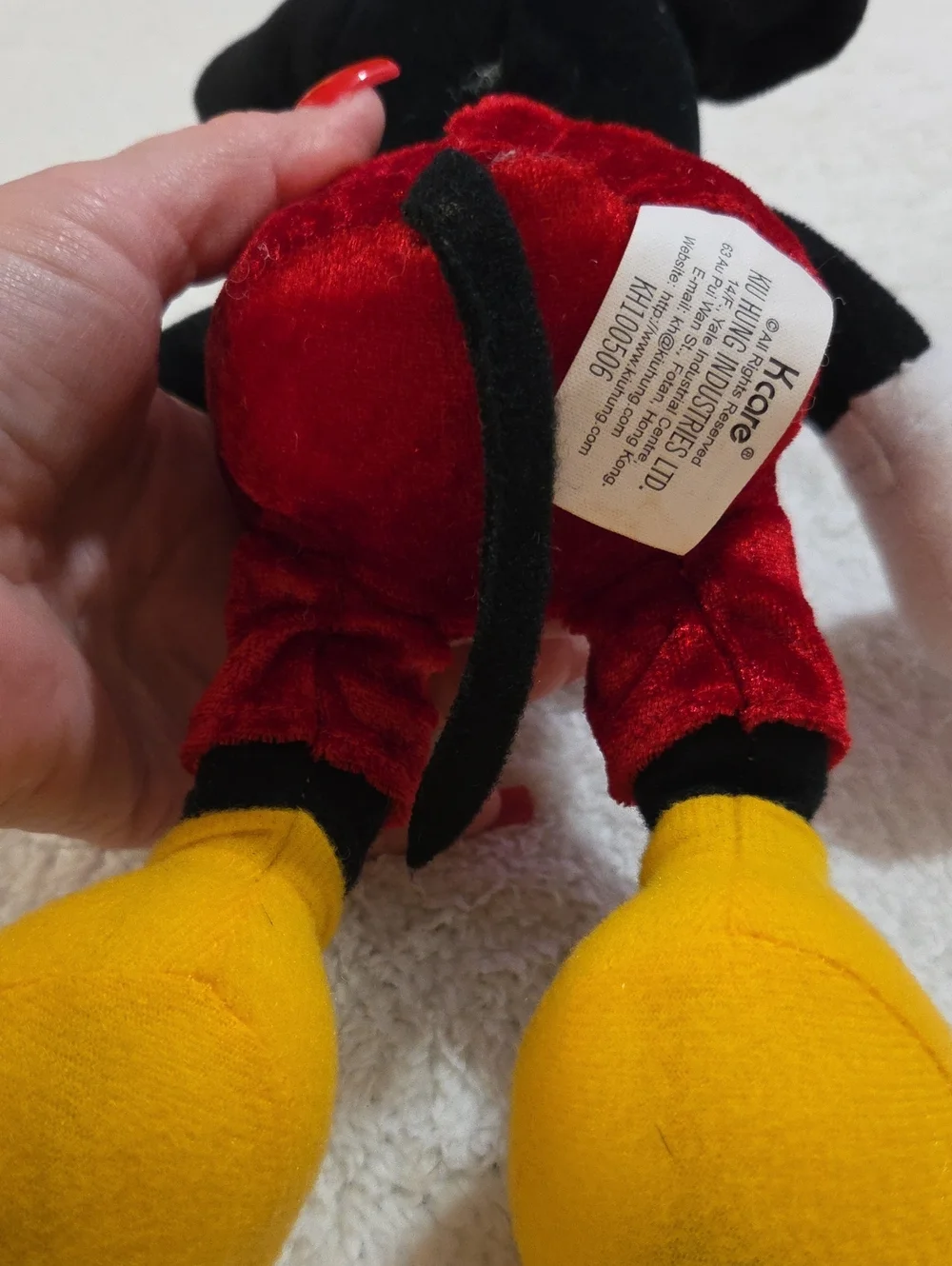 KCARE DISNEY MICKEY MOUSE INTERACTIVE TALKING PLUSH